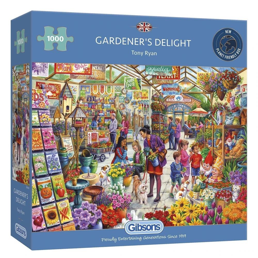 Gibsons Gardener’s Delight 1000 Piece Jigsaw Puzzle
